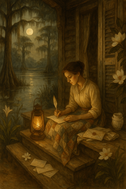 Beneath the Cypress Moon (Civil War Romance)