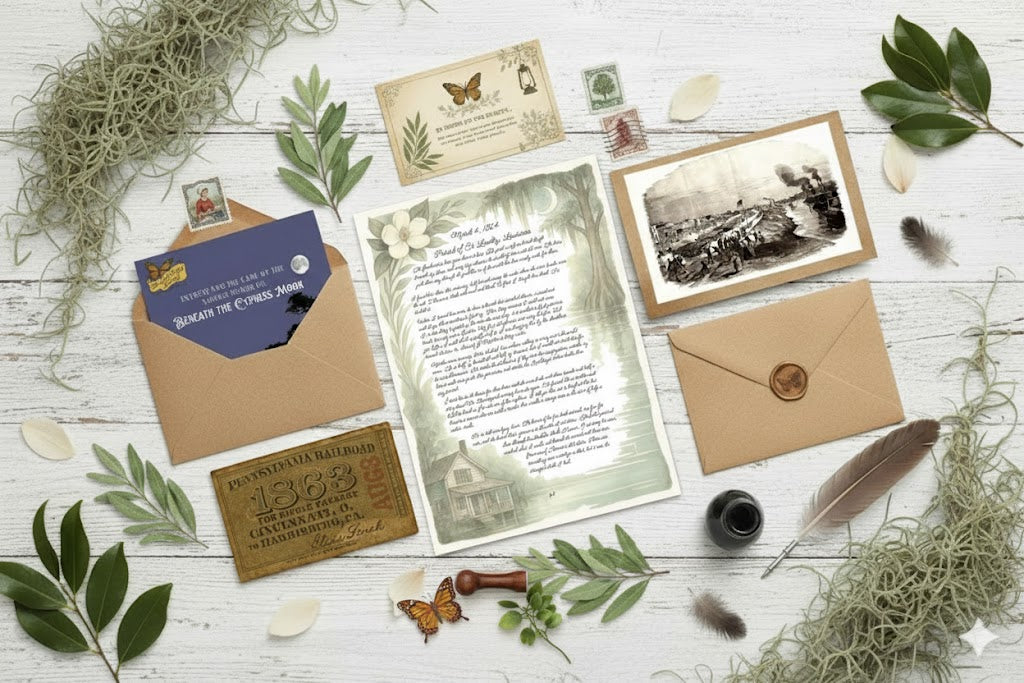 Beneath the Cypress Moon (Civil War Romance)